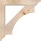 Ekena Millwork Westlake Traditional Smooth Bracket w/ Offset Brace, Douglas Fir, 5 1/2"W x 30"D x 30"H BKT0604X30X30WTL01SDF - alternate 2